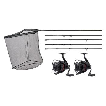 Jrc set prútov rova lt 2 rod kit 1+1 + 2 navijaky rova rv7000 + podberák 40"