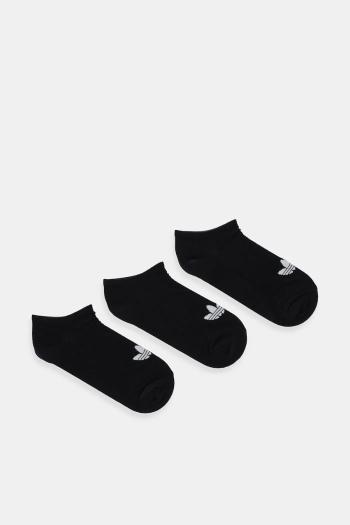 Ponožky adidas Originals 3-pak čierna farba, JV7399