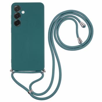 ROPE Kryt so šnúrkou Samsung Galaxy A56 tmavozelený