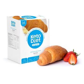 KetoDiet Proteínový croissant s maslovou príchuťou (2 ks  – 1 porcia) (8594181012386)