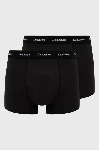 Boxerky Dickies (2-pak) DK0A4XOCBLK-BLACK, pánske, čierna farba