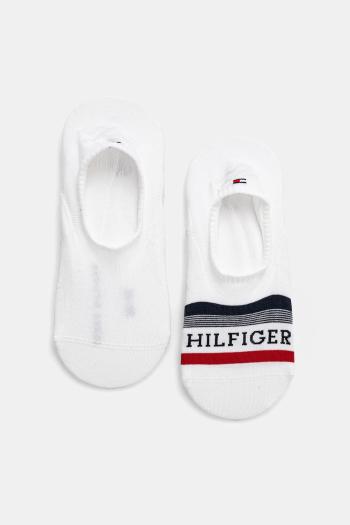 Ponožky Tommy Hilfiger 2-pak pánske, biela farba, 701232938