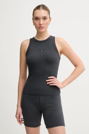 Top Calvin Klein Jeans šedá farba, J20J225311