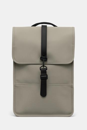 Ruksak Rains Backpack Mini W3 zelená farba, veľký, jednofarebný, 13020