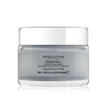 Revolution Skincare Čistiaca maska na tvár s aktívnym uhlím (Purifying Charcoal Mask) 50 ml