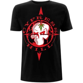 Cypress Hill tričko Skull Compass Čierna XXL