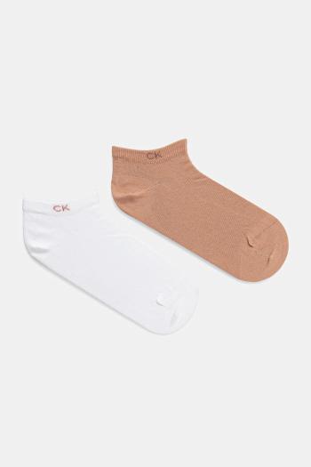 Ponožky Calvin Klein dámske, oranžová farba, 701218772