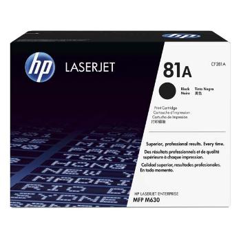 HP CF281A - originálny toner HP 81A, čierny, 10500 strán