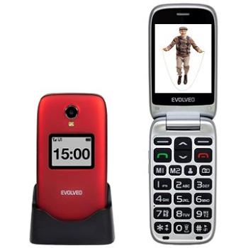 EVOLVEO EasyPhone FP červený (EP-770-FPR)