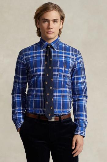 Bavlnená košeľa Polo Ralph Lauren pánska, viac farieb, regular, s golierom button-down