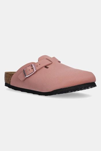 Detské šľapky Birkenstock Boston ružová farba, 1029748