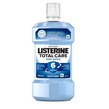Listerine Ústna voda s bieliacim účinkom Total Care Stay White 500 ml
