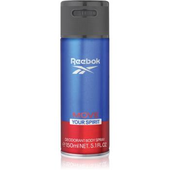 Reebok Move Your Spirit energizujúci telový sprej pre mužov 150 ml