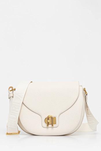 Kožená kabelka Furla béžová farba, WB01605.BX0356.3762S1002