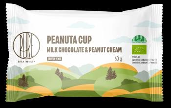 BRAINMAX Pure Peanuta Cup, Čoko košíček s arašídovým krémem, BIO 60 g