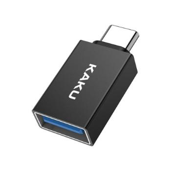 KAKU KSC-532 adaptér USB-C / USB OTG, čierny