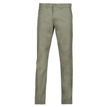 Selected  SLHSLIM-NEW MILES 175 FLEX CHINO  Nohavice Chinos/Nohavice Carrot Zelená