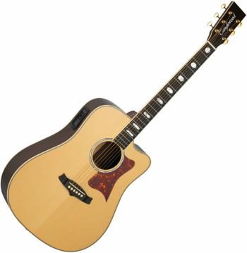 Tanglewood TW1000 H SRCE Natural Gloss Elektroakustická gitara Dreadnought