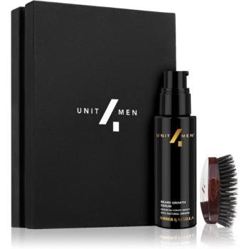 Unit4Men Beard Growth Set sada na bradu pre mužov
