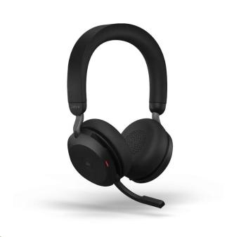 Jabra náhlavná súprava Evolve2 75, Link 380a MS, stereo, čierna