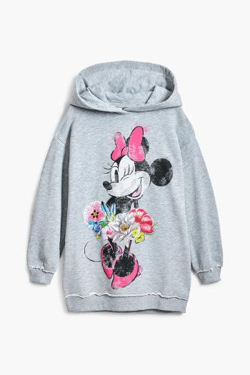 Dievčenské šaty Desigual šedá farba, mini, oversize, 25SGVK23