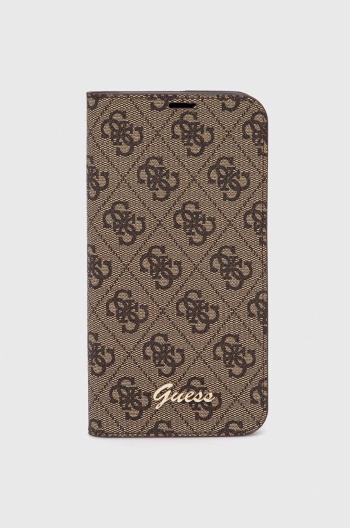 Puzdro na mobil Guess iPhone 14 Plus 6,7" hnedá farba