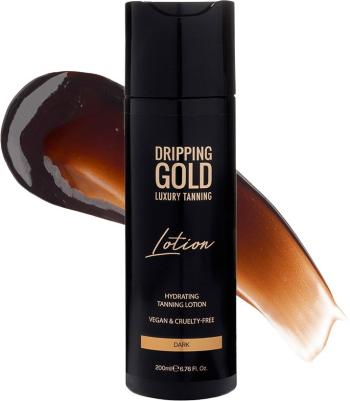 DRIPPING GOLD Samoopaľovací krém dark 200 ml