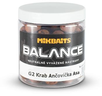 Mikbaits boilie gangster balance g2 krab ančovička asa 250 ml-20 mm