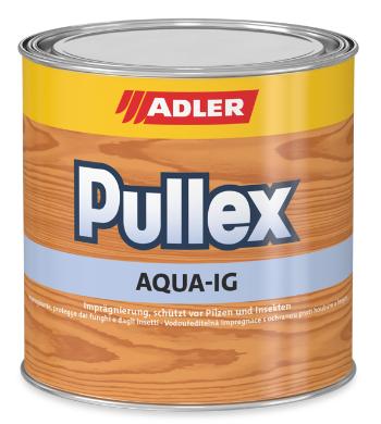 ADLER PULLEX AQUA-IG - Vodou riediteľná ochranná impregnácia na drevo farblos - bezfarebná, 0,75 L