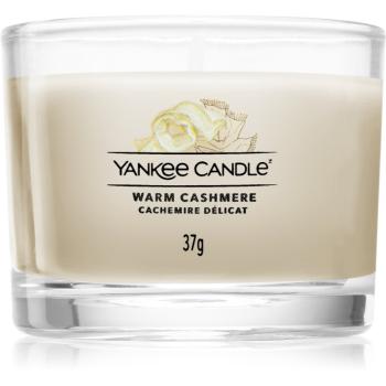 Yankee Candle Warm Cashmere votívna sviečka glass 37 g