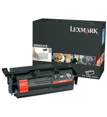 Lexmark X654H21E čierný (black) originálny toner
