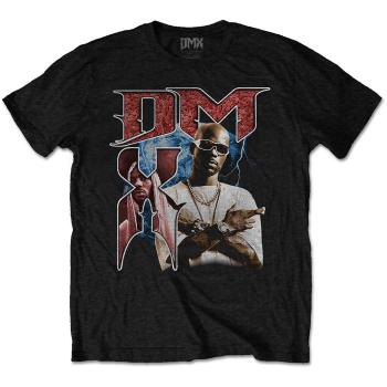 DMX tričko Bootleg Red Čierna XXL