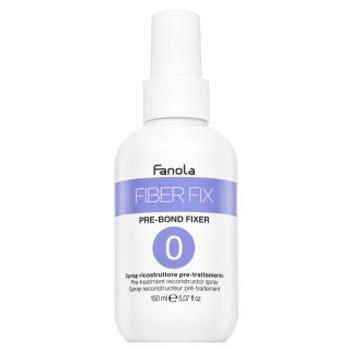 Fanola Fiber Fix Pre-Bond Fixer No.0 erősítő öblítés nélküli spray festett hajra 150 ml