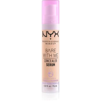 NYX Professional Makeup Bare With Me Concealer Serum hydratačný korektor 2 v 1 odtieň 03 Vanilla 9,6 ml