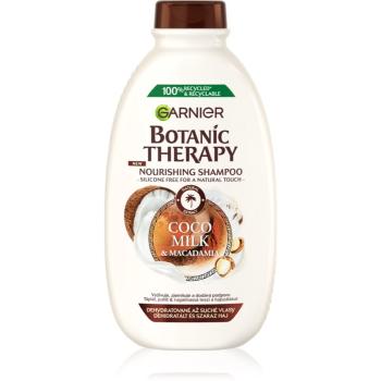 Garnier Botanic Therapy Coco Milk & Macadamia vyživujúci šampón pre suché a hrubé vlasy 400 ml