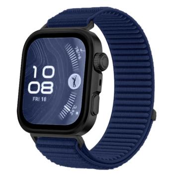 NYLON Vymeniteľný remienok pre Huawei Watch Fit 4 / Fit 4 Pro tmavomodrý