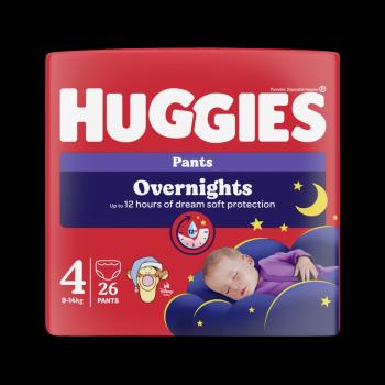 HUGGIES® Overnights Pants 4, 26 ks