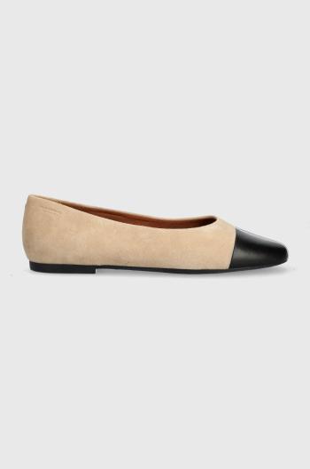 Kožené balerínky Vagabond Shoemakers JOLIN béžová farba, 5508.642.95