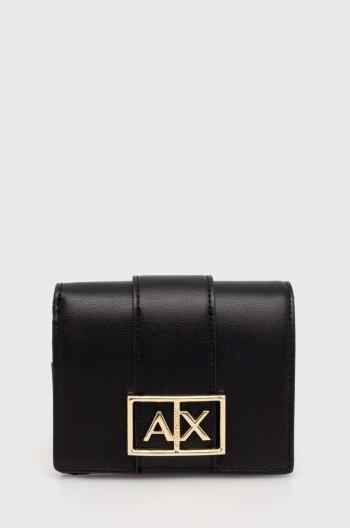 Peňaženka Armani Exchange dámska, čierna farba, 948600 4F786