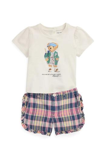 Súprava Polo Ralph Lauren béžová farba, 310982152001