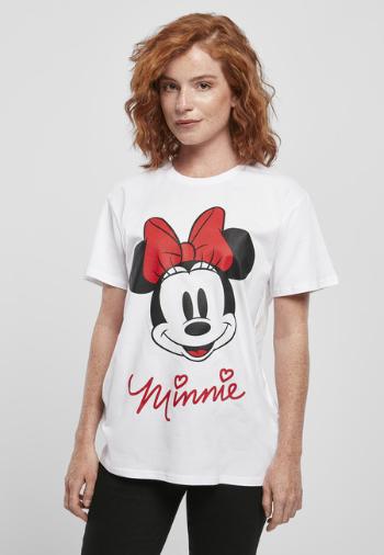 Mr. Tee Ladies Minnie Mouse Tee white