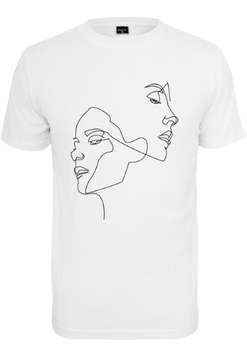 Mr. Tee Ladies One Line Tee white - S