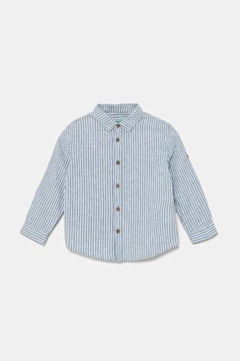 Detská ľanová košeľa United Colors of Benetton 52VMGQ02I