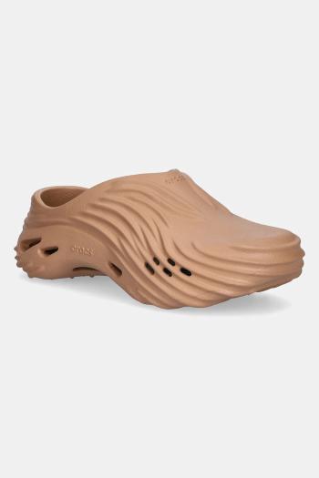 Šľapky Crocs Echo Wave Clog hnedá farba, 210521.2CC