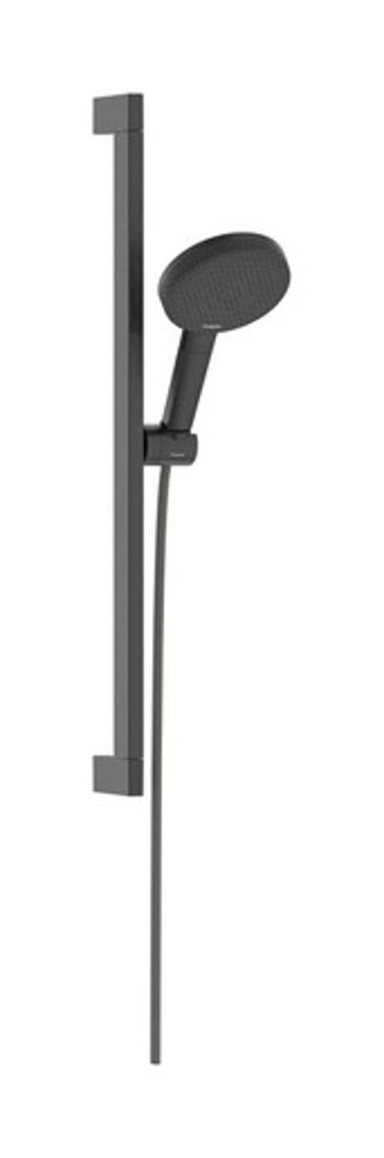 Sprchový set Hansgrohe Raindance Alive Select S kartáčovaný čierny chróm 24600340