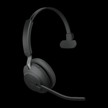 Jabra Evolve2 65/Mono/BT/Bezdrôt/MS/Čierna
