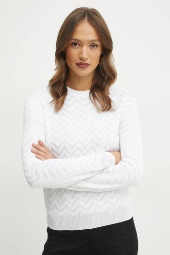 Sveter Missoni dámsky, biela farba, tenký, DS25SN09.BK044U
