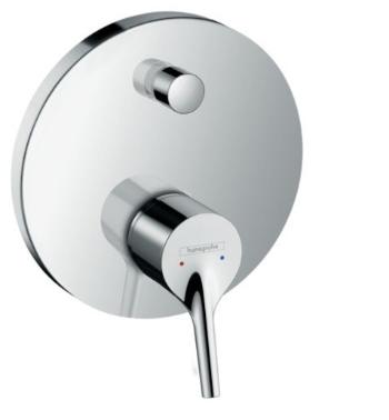 Sprchová a vaňová batéria Hansgrohe Talis S bez podomietkového telesa chróm 72405000