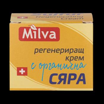 MILVA Regeneračný krém s organickou sírou 35 ml