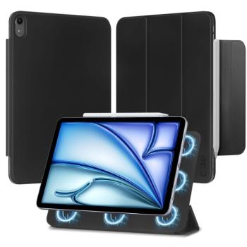 Tech-Protect Smartcase Magnetic puzdro na iPad Air 10.9'' 4-5gen 2020-2022 / 11'' 6gen 2024, čierne